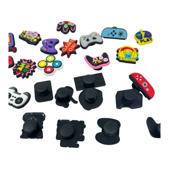 Crock Clogs Shoes Charms Lot of 28 Video Gaming Theme Boys Girls Gift - Picture 4 of 5